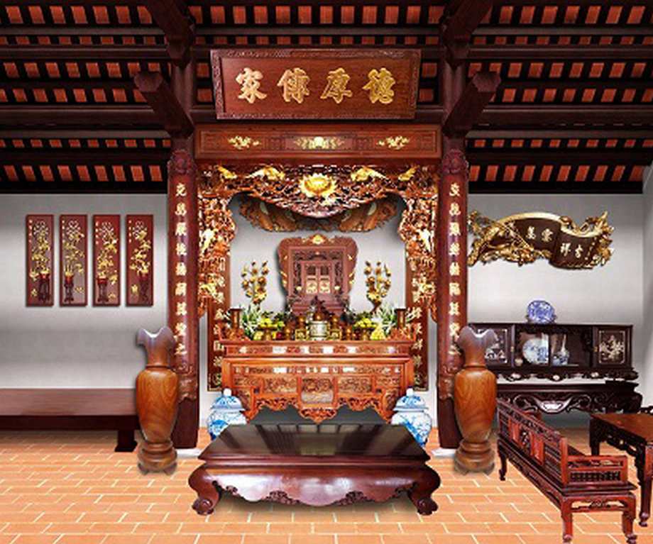 Tìm hiểu nhà thờ họ 3 gian thờ những ai?