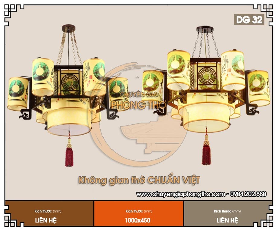 Đèn lắp nhà gỗ DG32 giá siêu ưu đãi