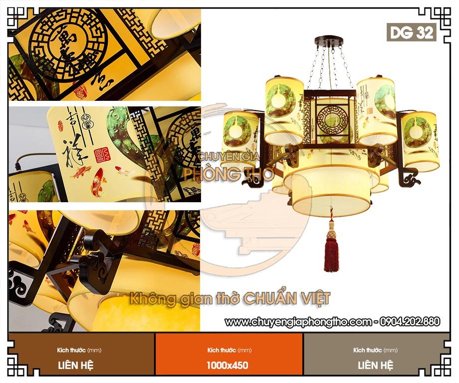 Đèn lắp nhà gỗ DG32 giá siêu ưu đãi