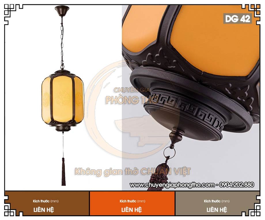 Mẫu đèn thả hiên nhà gỗ DG42 chuẩn phong thủy Mẫu đèn thả hiên nhà gỗ DG42 chuẩn phong thủy