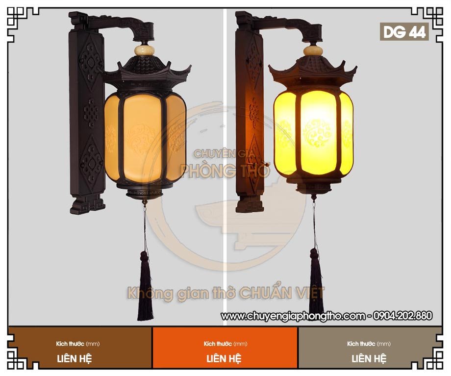 Mẫu đèn treo cổng nhà từ đường DG44 Mẫu đèn treo cổng nhà từ đường DG44